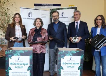 El Gobierno de Castilla-La Mancha lanza la campaña #GreenLeague para fomentar el reciclaje de RAEE en la Administración Pública