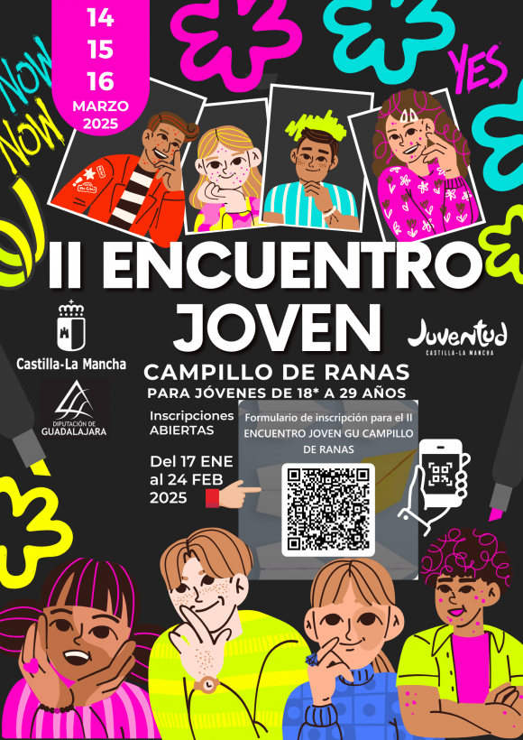 II Encuentro Joven en Campillo de Ranas: Inscripciones abiertas hasta el 24 de febrero