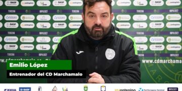 El CD Marchamalo busca extender su racha ganadora frente al Puertollano en el Estadio del Cerrú