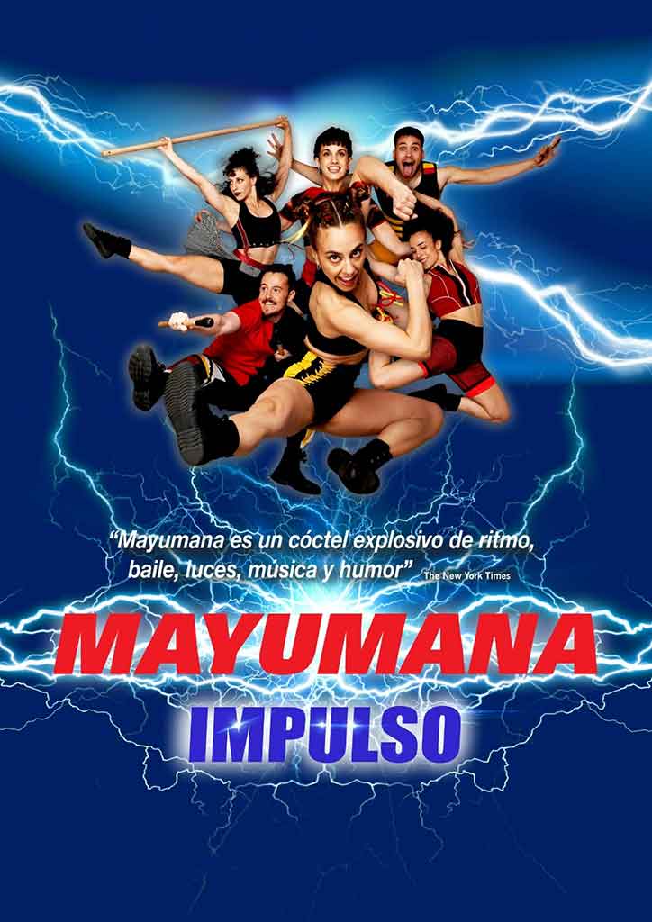 Mayumana presenta “Impulso” en el Teatro Auditorio Buero Vallejo