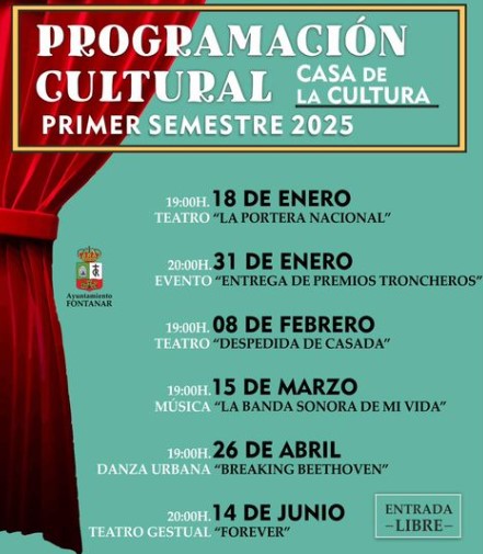 Fontanar da la bienvenida al 2025 con una programación cultural llena de arte, música y emociones