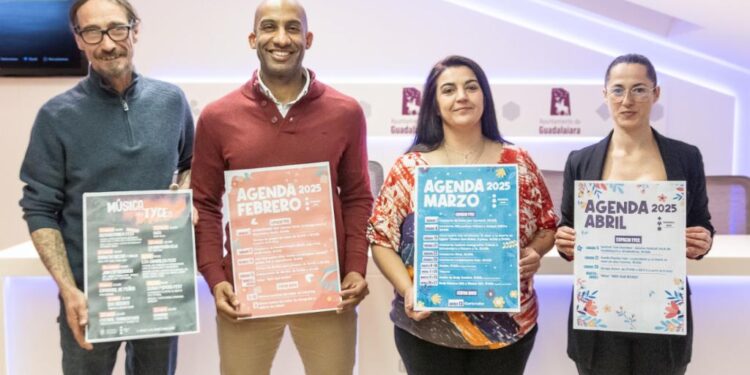 Programación juvenil 2024 en Guadalajara: música, deporte y actividades creativas hasta abril