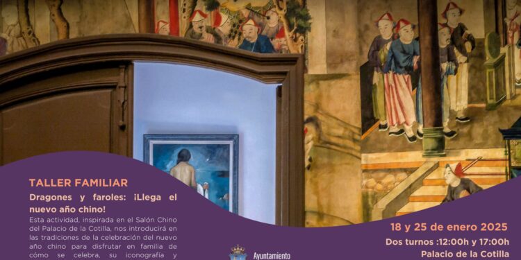 Talleres familiares sobre el Año Nuevo Chino en el Palacio de la Cotilla de Guadalajara