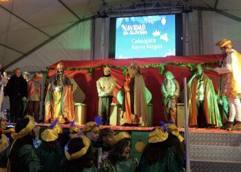 Cabalgata de Reyes Magos en Alovera