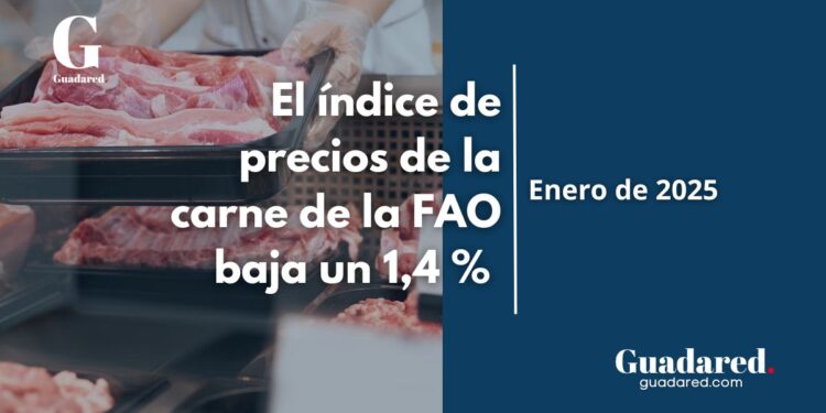 Caída del Índice de Precios de la Carne de la FAO en Enero de 2025: Impacto de la Demanda Estacional y Factores Sanitarios