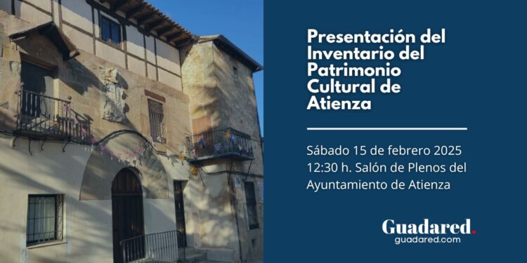 Presentación del Inventario del Patrimonio Cultural de Atienza: Conferencia en el Ayuntamiento