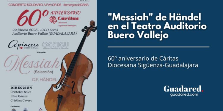 Concierto solidario en Guadalajara: El "Messiah" de Händel en el Teatro Auditorio Buero Vallejo