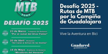 Desafío 2025 - Rutas de MTB por la Campiña de Guadalajara: Vive la Aventura en Bici