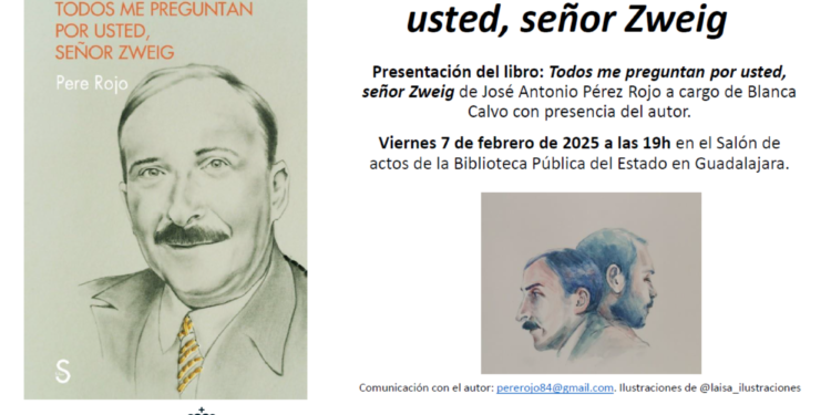 Presentación del libro "Todos me preguntan por usted, señor Zweig" en Guadalajara: Una conversación sobre la vida y obra de Stefan Zweig