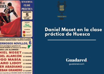 Daniel Moset, de la Escuela Taurina de Guadalajara, participará en la clase práctica de Huesca