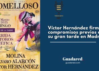 Víctor Hernández firma compromisos previos a su gran tarde en Madrid
