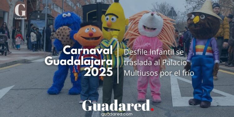 Carnaval 2024 en Guadalajara: Desfile Infantil se traslada al Palacio Multiusos ante el frío