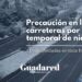Precaución en las carreteras por el temporal de nieve: 41 vías afectadas en toda España