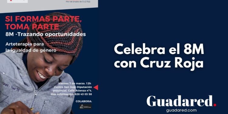 Sesión de Arteterapia para la Igualdad de Género en Guadalajara: Celebra el 8M con Cruz Roja