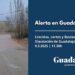 ¡Alerta Guadalajara! Según informa la Diputación, crecidas de ríos, cortes de carreteras y riesgo de inundaciones