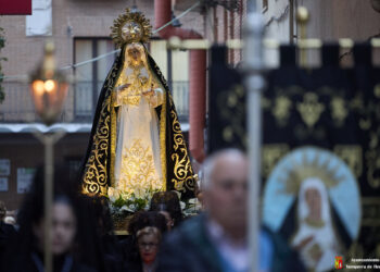 Yunquera de Henares inaugura su Semana Santa 2025 con la emotiva procesión del Viernes de Dolores