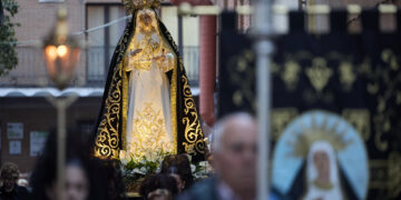Yunquera de Henares inaugura su Semana Santa 2025 con la emotiva procesión del Viernes de Dolores