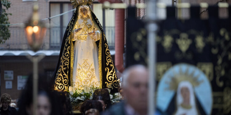 Yunquera de Henares inaugura su Semana Santa 2025 con la emotiva procesión del Viernes de Dolores