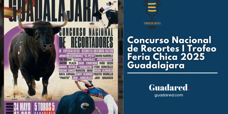 Guadalajara acoge el I Trofeo Feria Chica 2025 con los mejores recortadores del país: Rafa Espada, profeta en su tierra