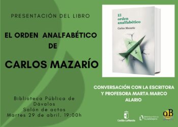 Carlos Mazarío presenta en Guadalajara su primera novela, El orden analfabético