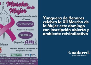 Todo listo para la XII Marcha de la Mujer en Yunquera de Henares: igualdad, camiseta y sorteo solidario