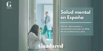 Salud mental en España: el 59% sufre estrés y el 48% depresión, según el último informe de AXA