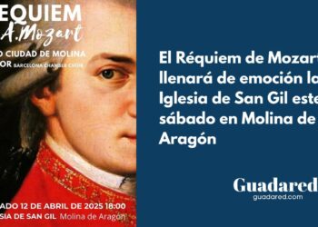 El Réquiem de Mozart llenará de emoción la Iglesia de San Gil este sábado en Molina de Aragón