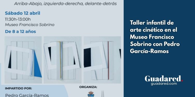 Taller infantil de arte cinético en el Museo Francisco Sobrino con Pedro García-Ramos