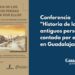 Conferencia "Historia de los antiguos persas contada por ellos" en Guadalajara