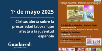 Cáritas exige trabajo digno y futuro para la juventud en el Día Internacional de los Trabajadores