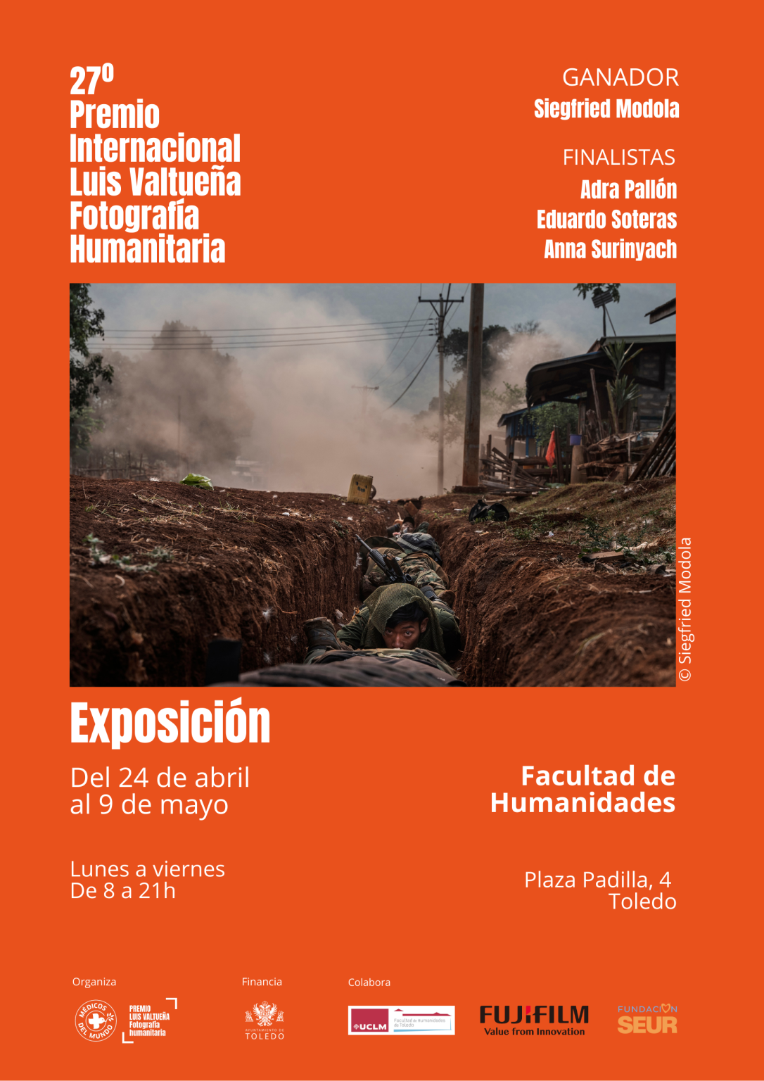 Exposición 27ª Edición del Premio Internacional de Fotografía Humanitaria Luis Valtueña