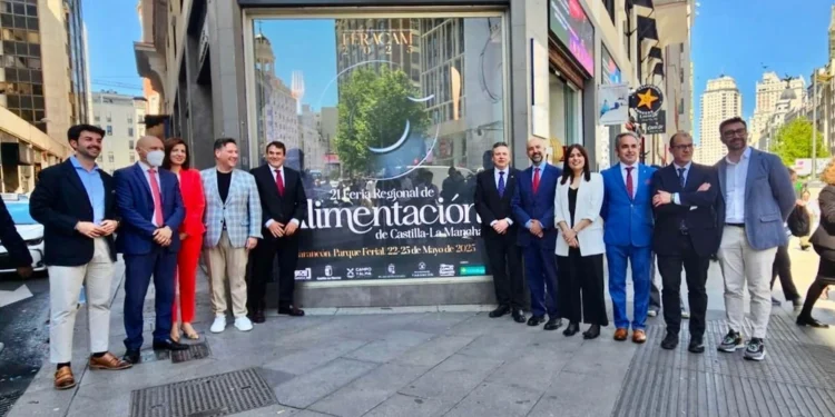 FERACAM muestra en Madrid la fuerza del sector agroalimentario manchego con el respaldo de Carlos Latre y las instituciones