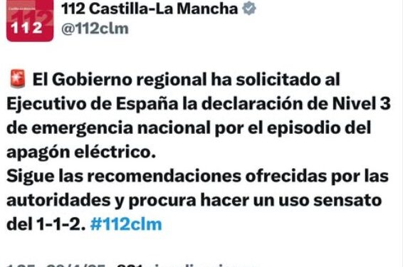 Castilla-La Mancha mantendrá cerrados los colegios pese a la orden del Gobierno por el apagón eléctrico