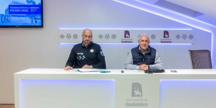 Balance anual 2024 de la Policía Local de Guadalajara: bajan los accidentes y suben los avisos ciudadanos