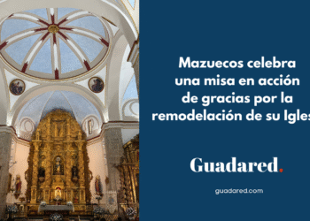 Mazuecos celebra una misa en acción de gracias por la remodelación de su Iglesia