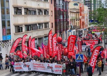 El Primero de Mayo en Castilla-La Mancha refuerza la defensa de los derechos laborales y sociales