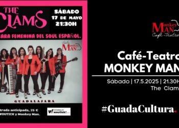 The Clams en concierto en Guadalajara – Soul en vivo en Sala Monkey Man (17 mayo 2025)