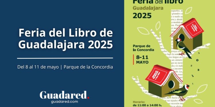 Feria del Libro de Guadalajara 2025: fechas, actividades y autores destacados en el Parque de la Concordia
