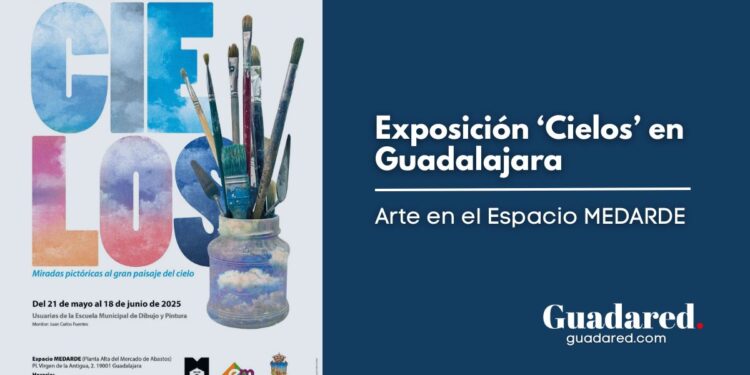 Exposición ‘Cielos’ en el Espacio MEDARDE: El arte de los alumnos de las Escuelas Municipales de Guadalajara