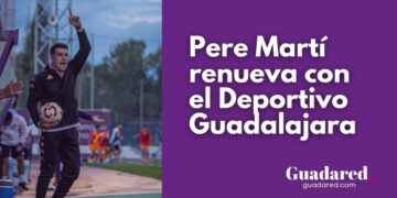 Pere Martí renueva con el Deportivo Guadalajara tras el ascenso a Primera Federación