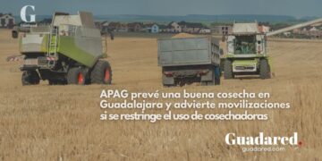 APAG prevé una buena cosecha en Guadalajara y advierte movilizaciones si se restringe el uso de cosechadoras