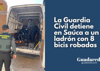 Detenido en Saúca con bicicletas robadas valoradas en 33.000 euros tras un robo en Rivas-Vaciamadrid