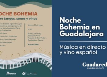 Noche Bohemia en Guadalajara: música en directo y vino español en Mareta