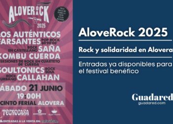 AloveRock 2025 en Alovera: festival solidario con música en directo y entradas ya a la venta