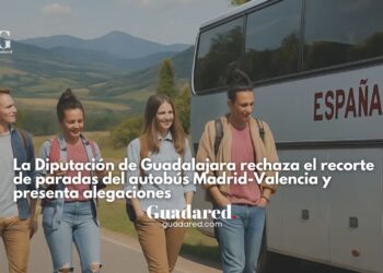 La Diputación de Guadalajara rechaza el recorte de paradas del autobús Madrid-Valencia y presenta alegaciones