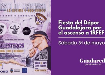 Fiesta del Dépor Guadalajara por el ascenso a 1RFEF: conciertos, foodtrucks y actividades para toda la afición