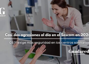 Casi dos agresiones al día en el Sescam en 2024: CSIF exige más seguridad en los centros sanitarios