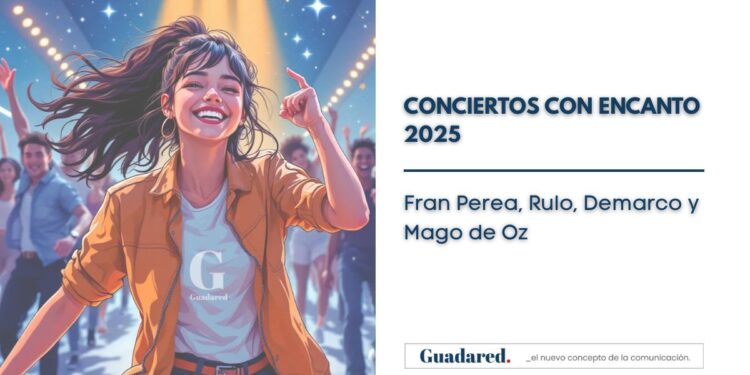 Música en los pueblos de Guadalajara: cartel de Conciertos con Encanto 2025