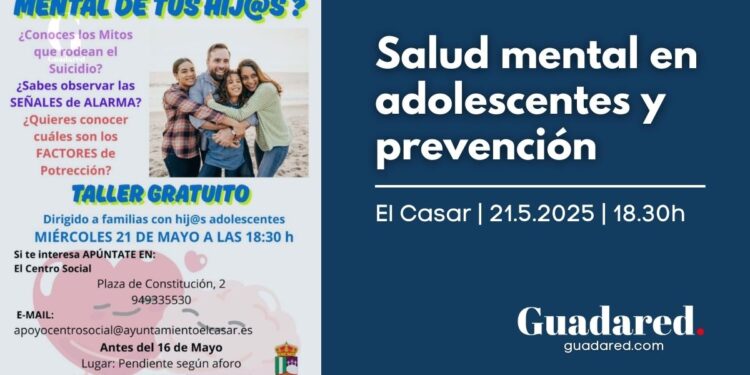 Charla en El Casar: Salud mental en adolescentes y prevención