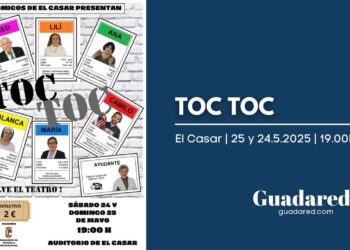 TOC TOC en El Casar: comedia sobre salud mental, humor y teatro local